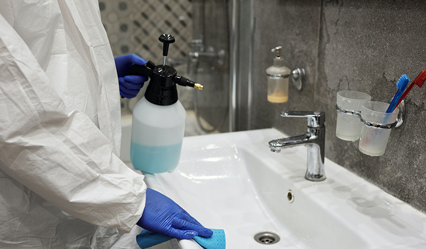 Limpieza y desinfección de baños para su hogar